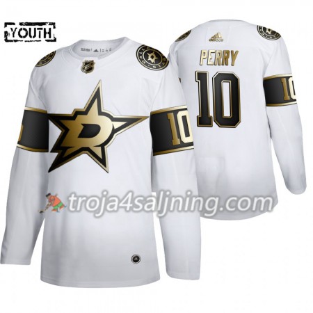 Dallas Stars tröja Corey Perry 10 2019-2020 Adidas Golden Edition Vit Authentic - NHL Tröjor Barn Dallas Stars tröja Corey Perry 10 2019-2020 Adidas Golden Edition Vit Authentic - NHL Tröjor Barn